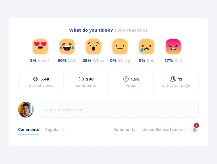 Commenting overview iteration.