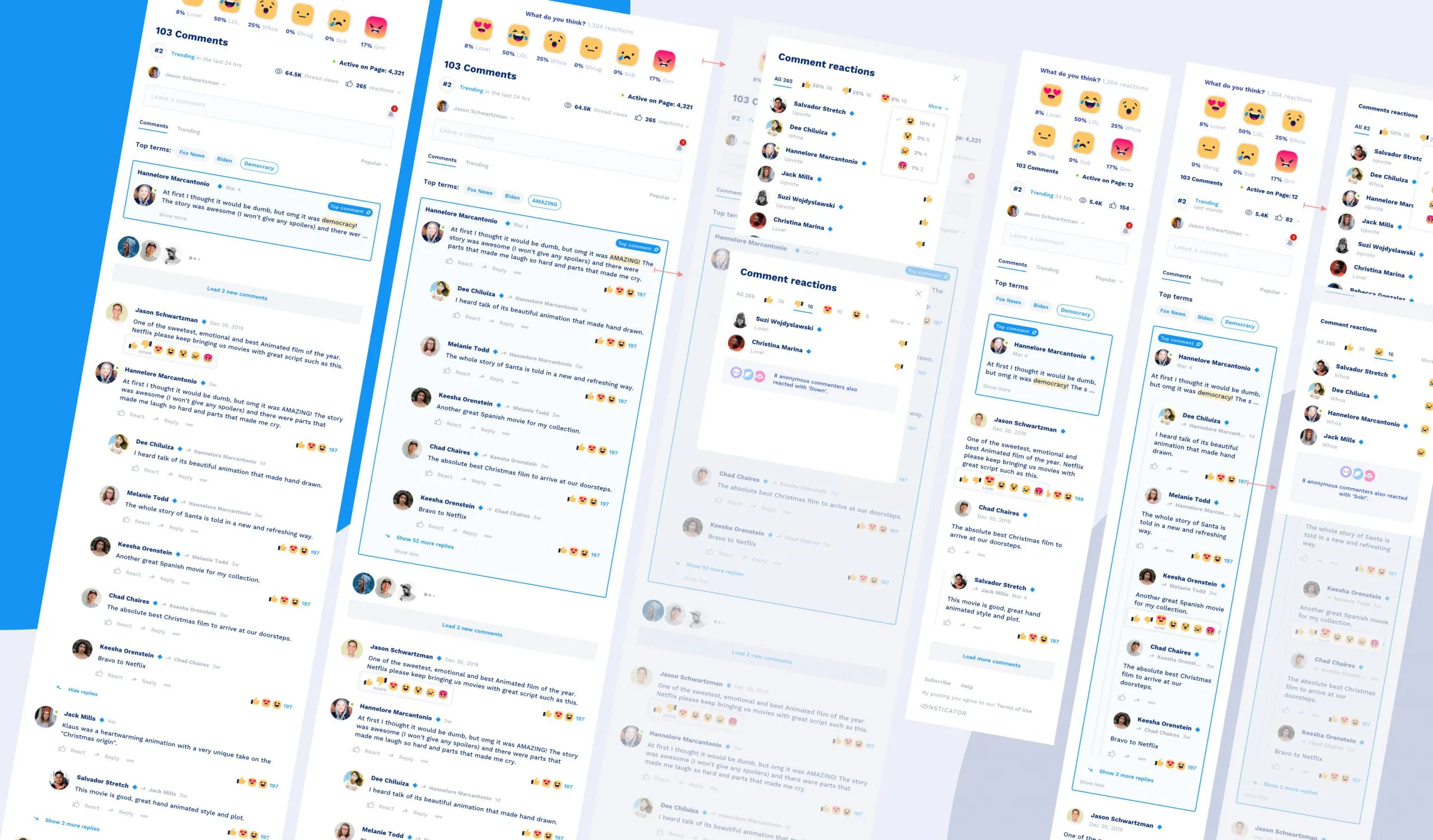 The final commenting overview in context.