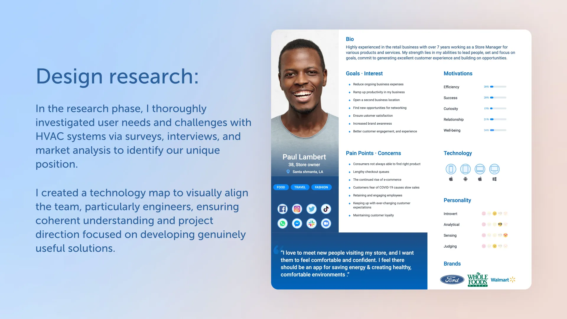 Design research.